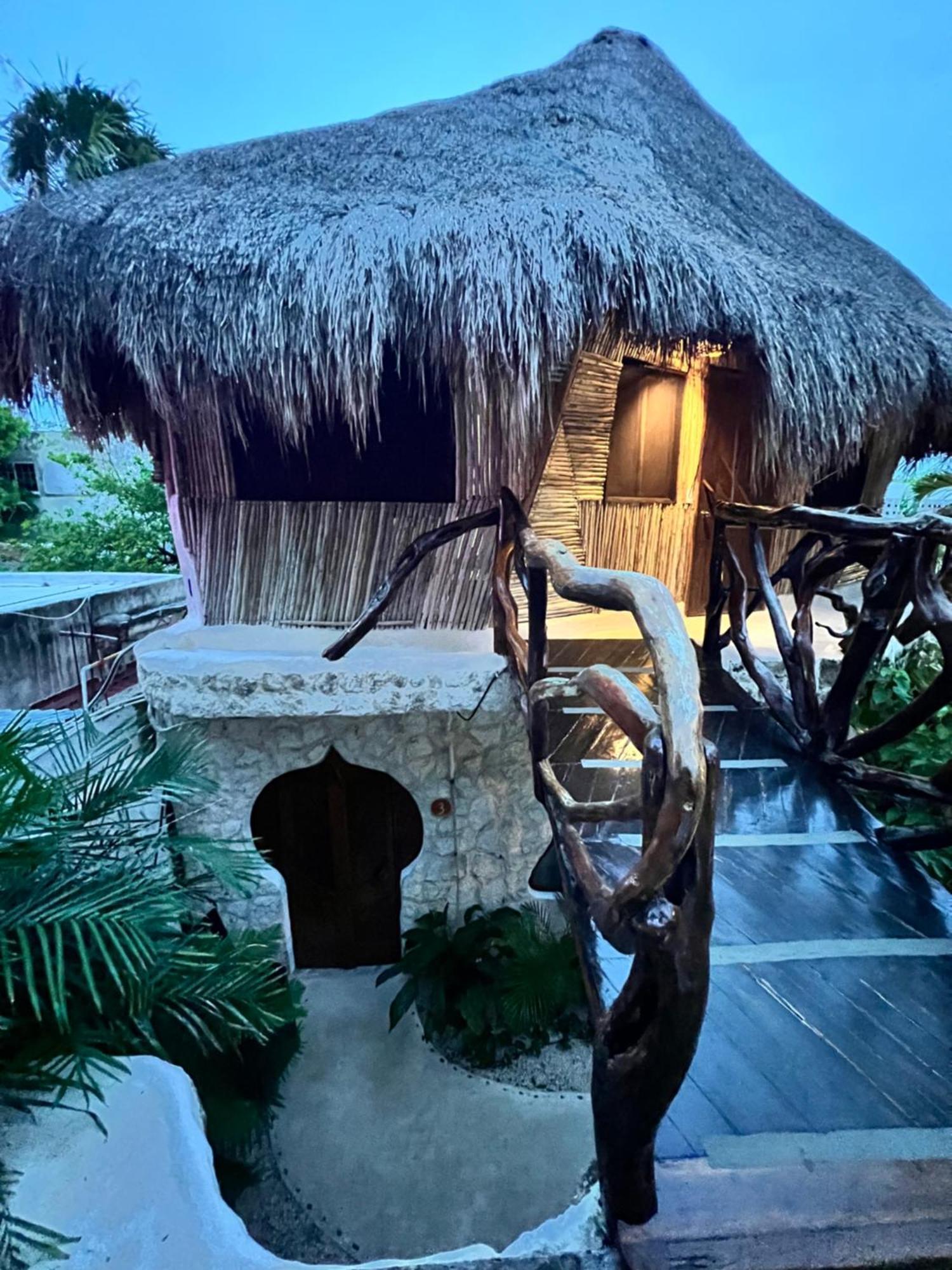 Bed and Breakfast La Quinta Orquidea Пуэрто-Морелос Экстерьер фото