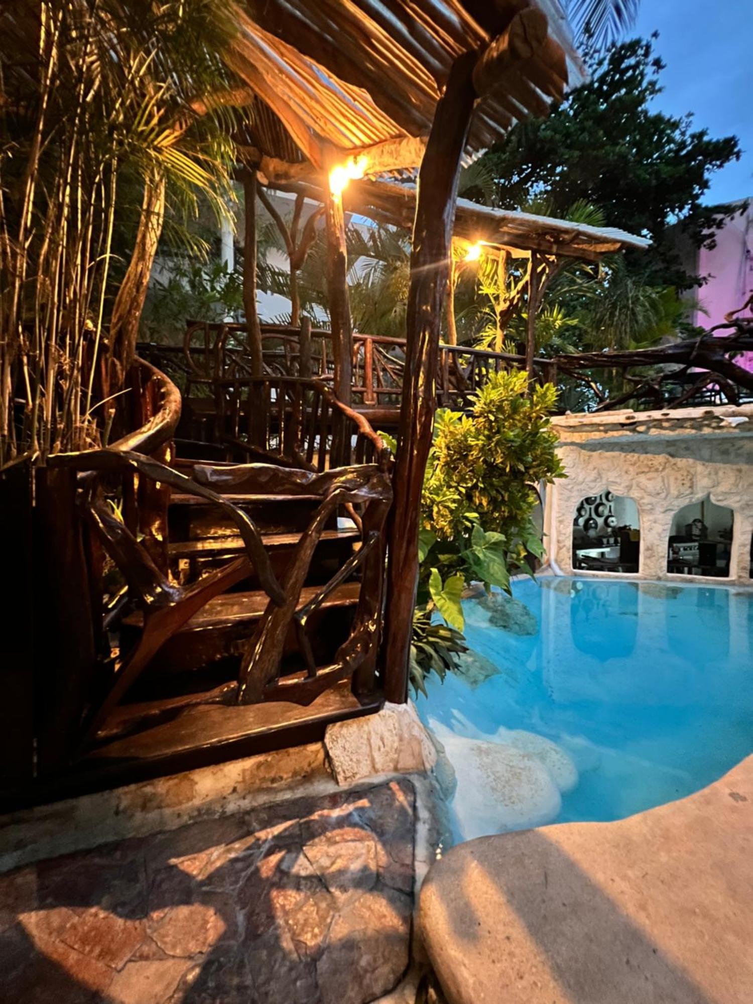 Bed and Breakfast La Quinta Orquidea Пуэрто-Морелос Экстерьер фото
