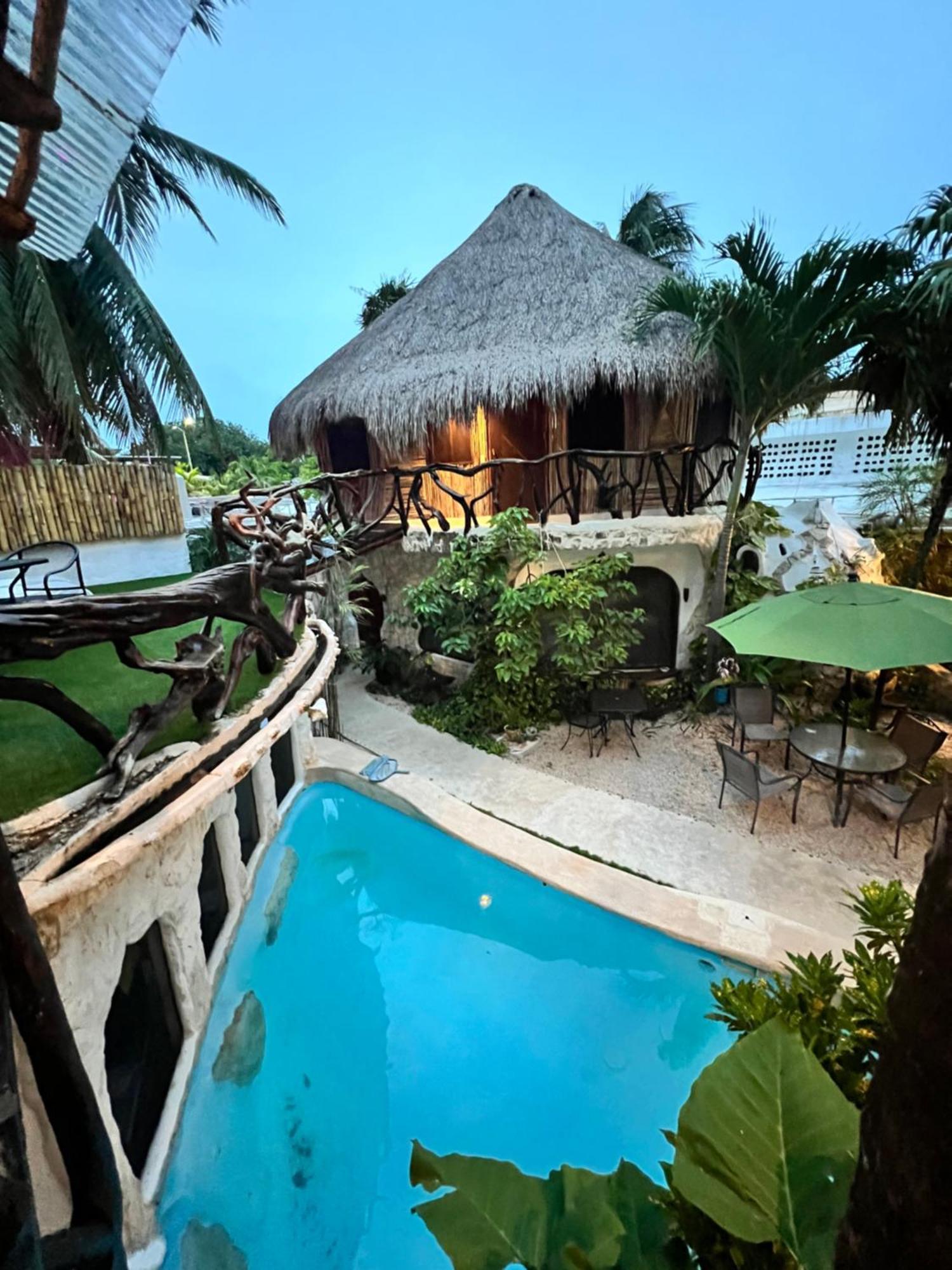 Bed and Breakfast La Quinta Orquidea Пуэрто-Морелос Экстерьер фото